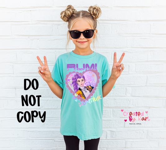 Heart K POP DEMON hunters