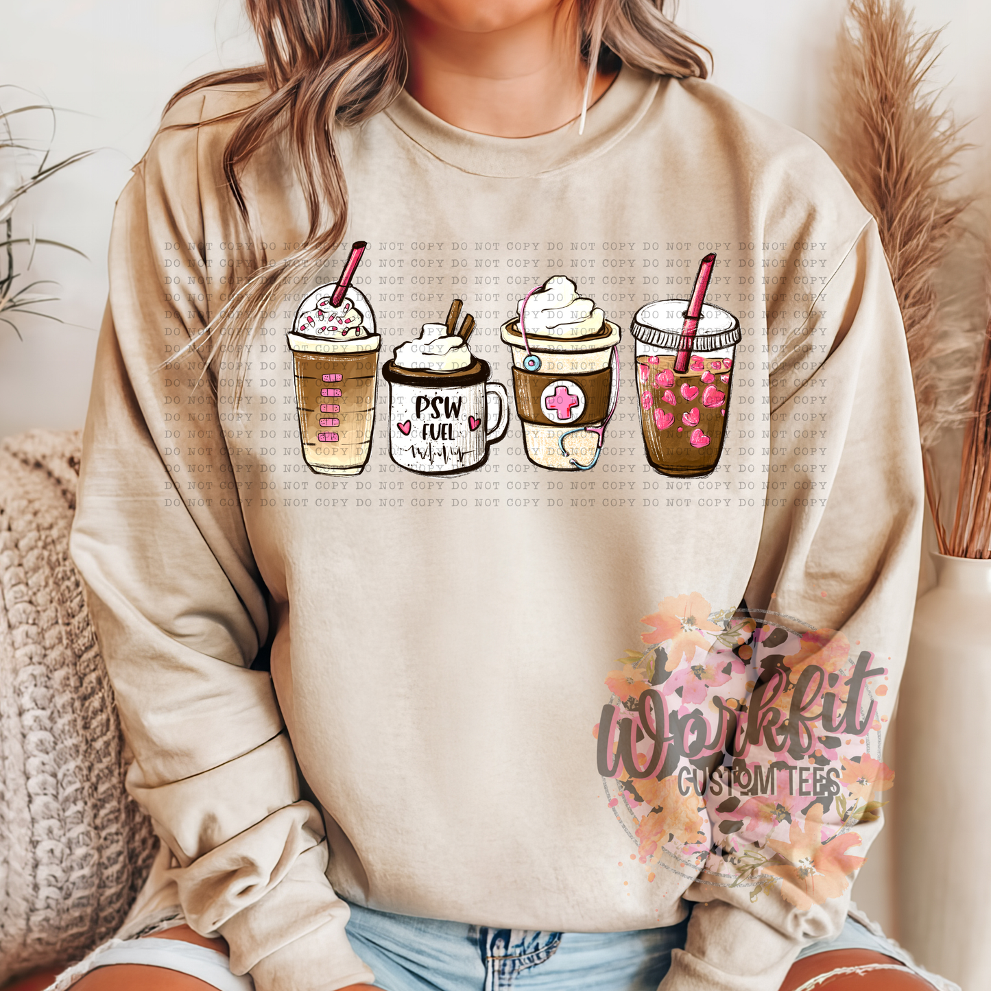 Coffee PSW Fuel Crewneck