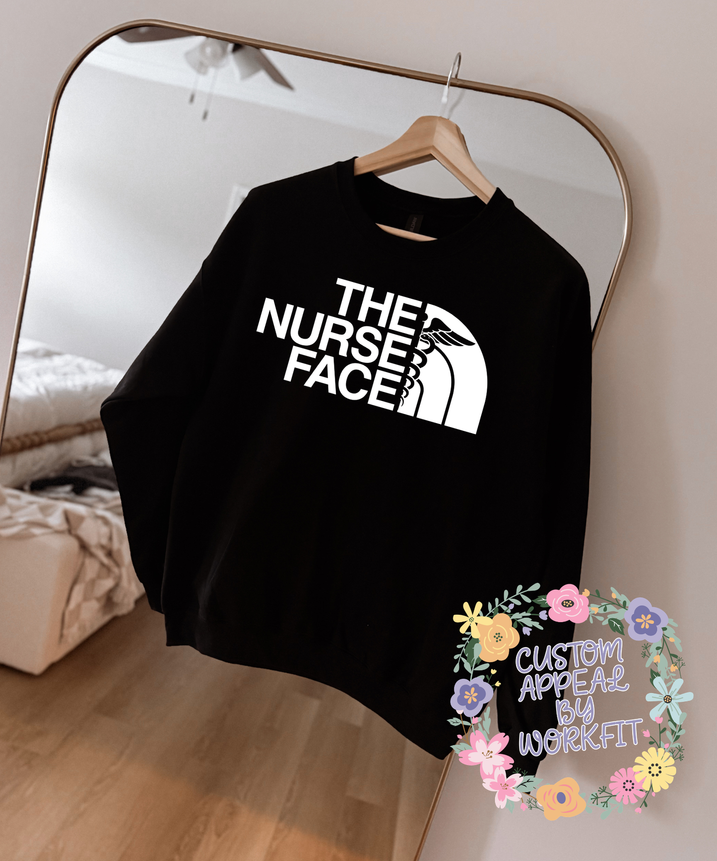 The Nurse Face Crewneck