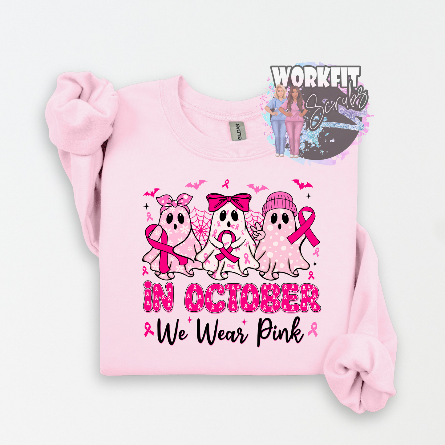 In October we wear Pink Ghosties