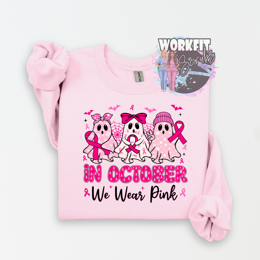 In October we wear Pink Ghosties