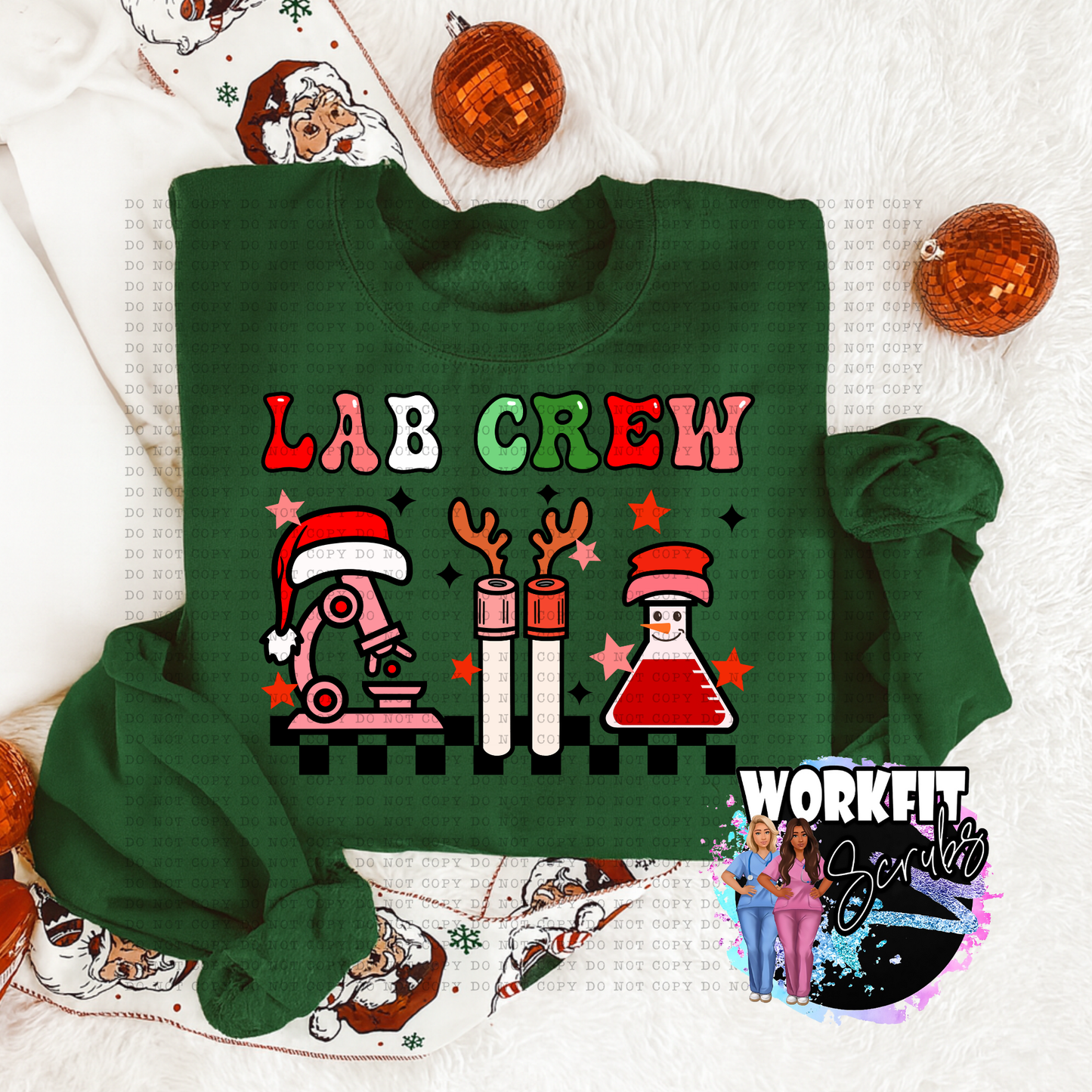 Christmas LAB CREW Holiday Sweater