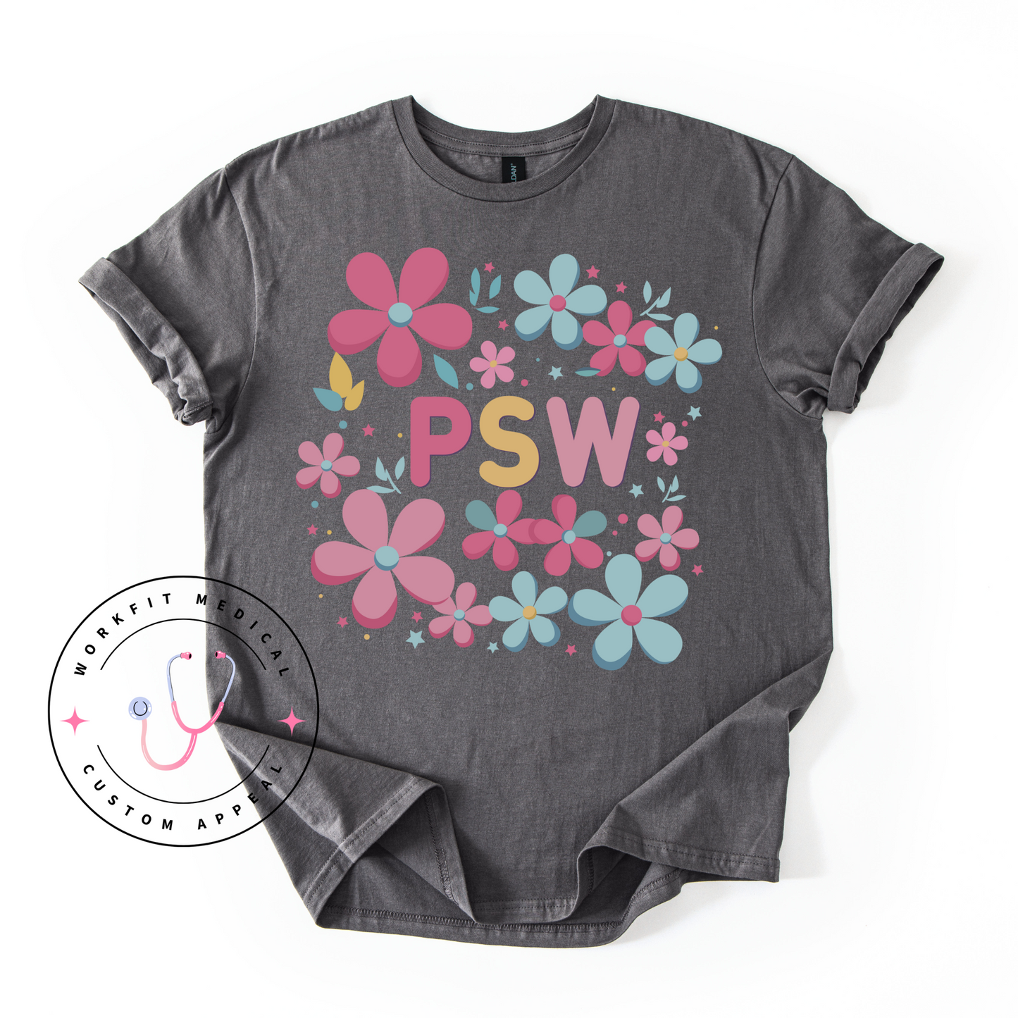 Vintage Floral PSW Tee