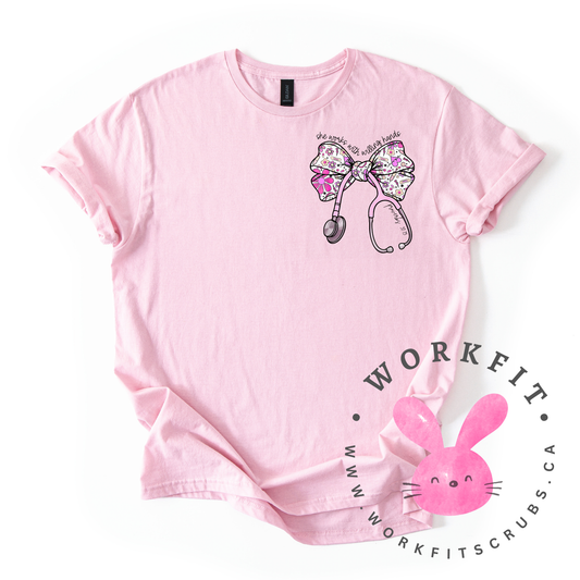 Words of Work Stethoscope T-Shirt