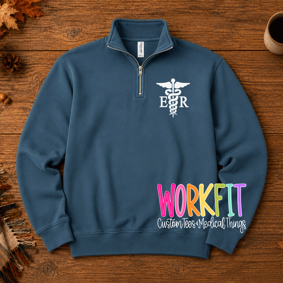 ER /Symbol 1/4 Zip Ups