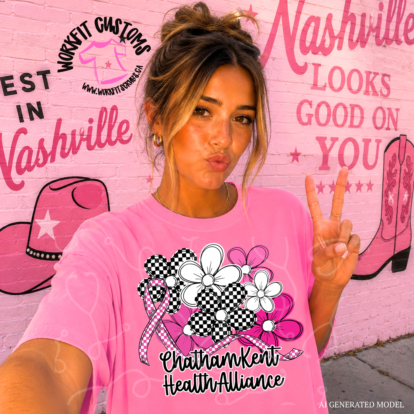 CKHA Breast Cancer Awareness T-Shirt