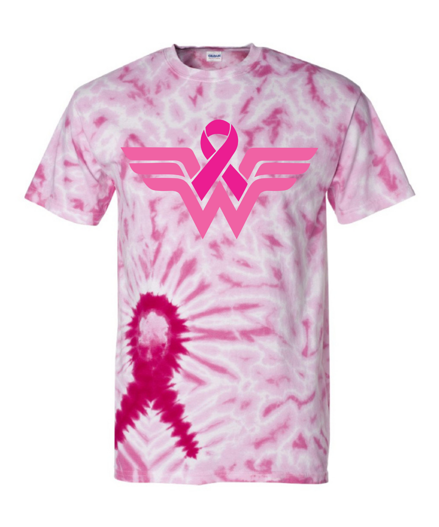 Breast Cancer Tie DYE Tee