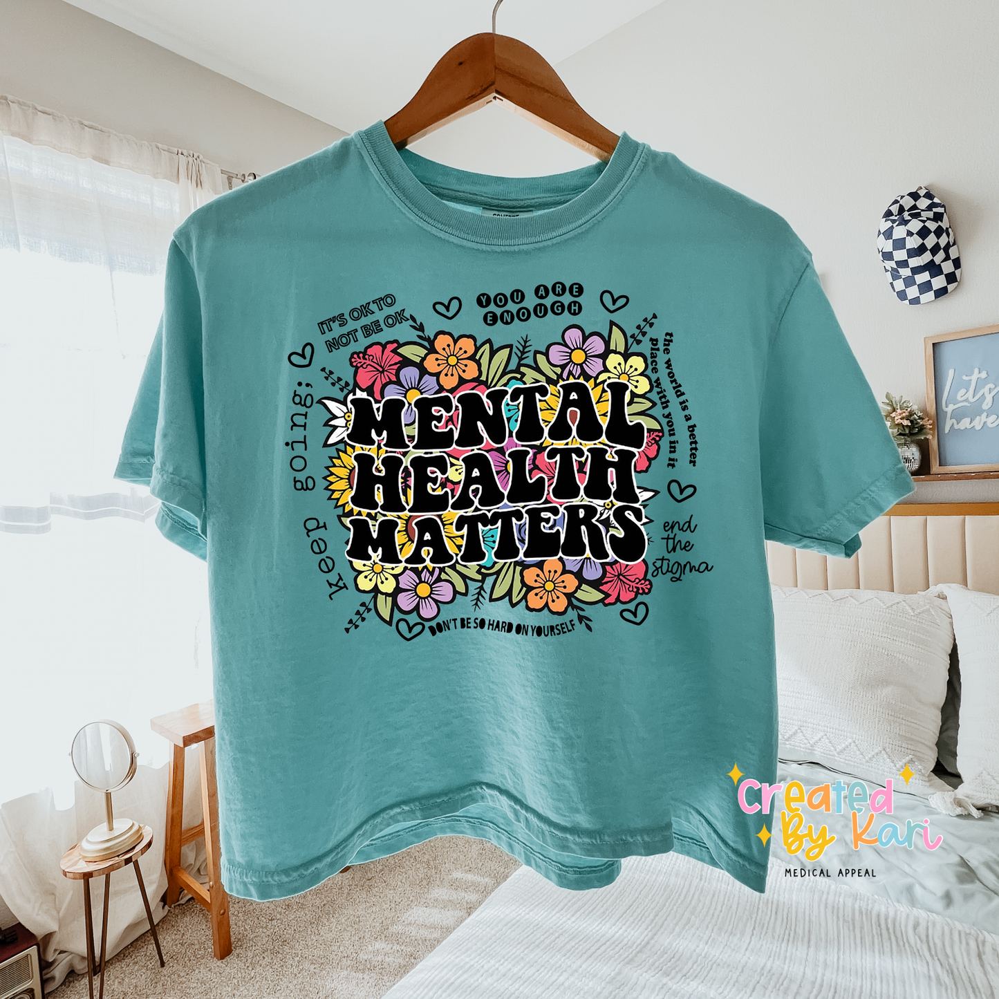 Mental Health Matter- Words of Wonder T-Shirt