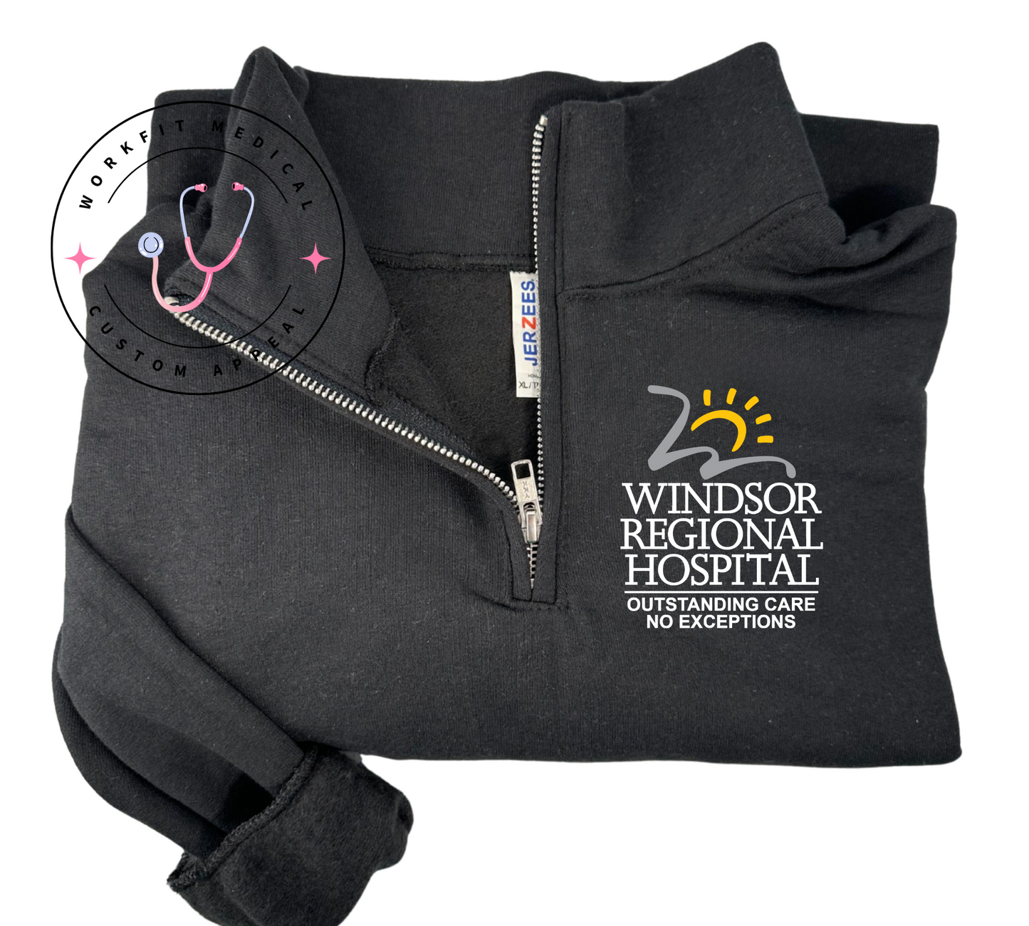 WRH 1/4 ZIP UP Sweater