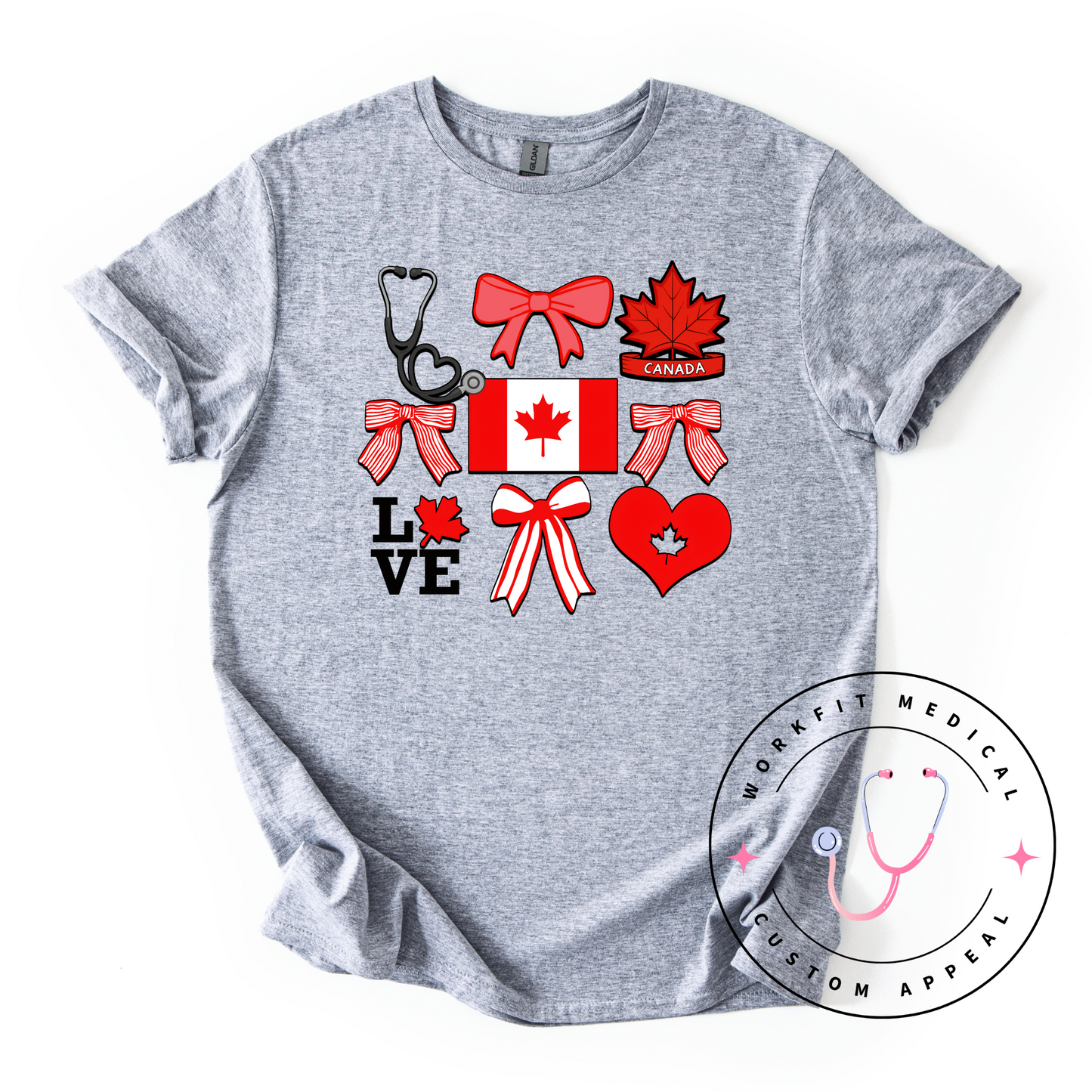 O Canada Stethoscope Bows