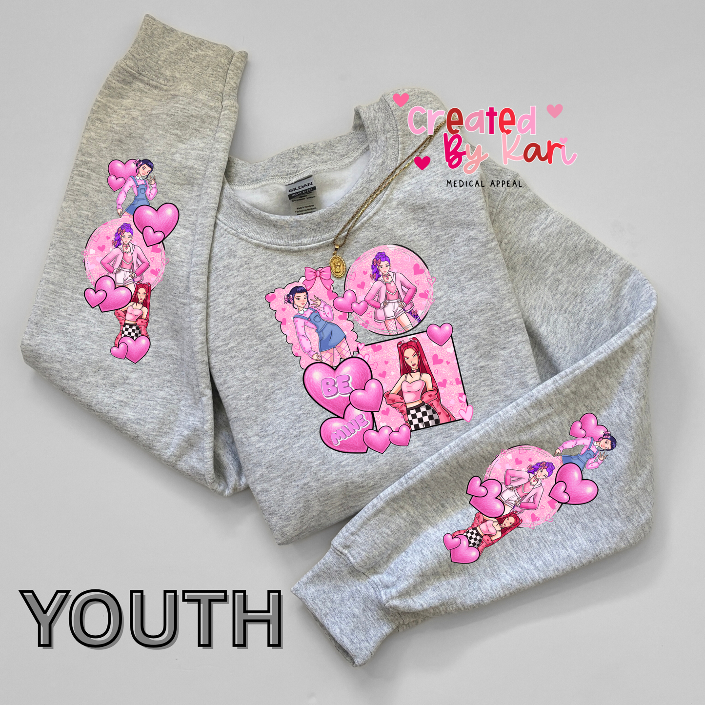 Valentine KPOP Youth Sweater
