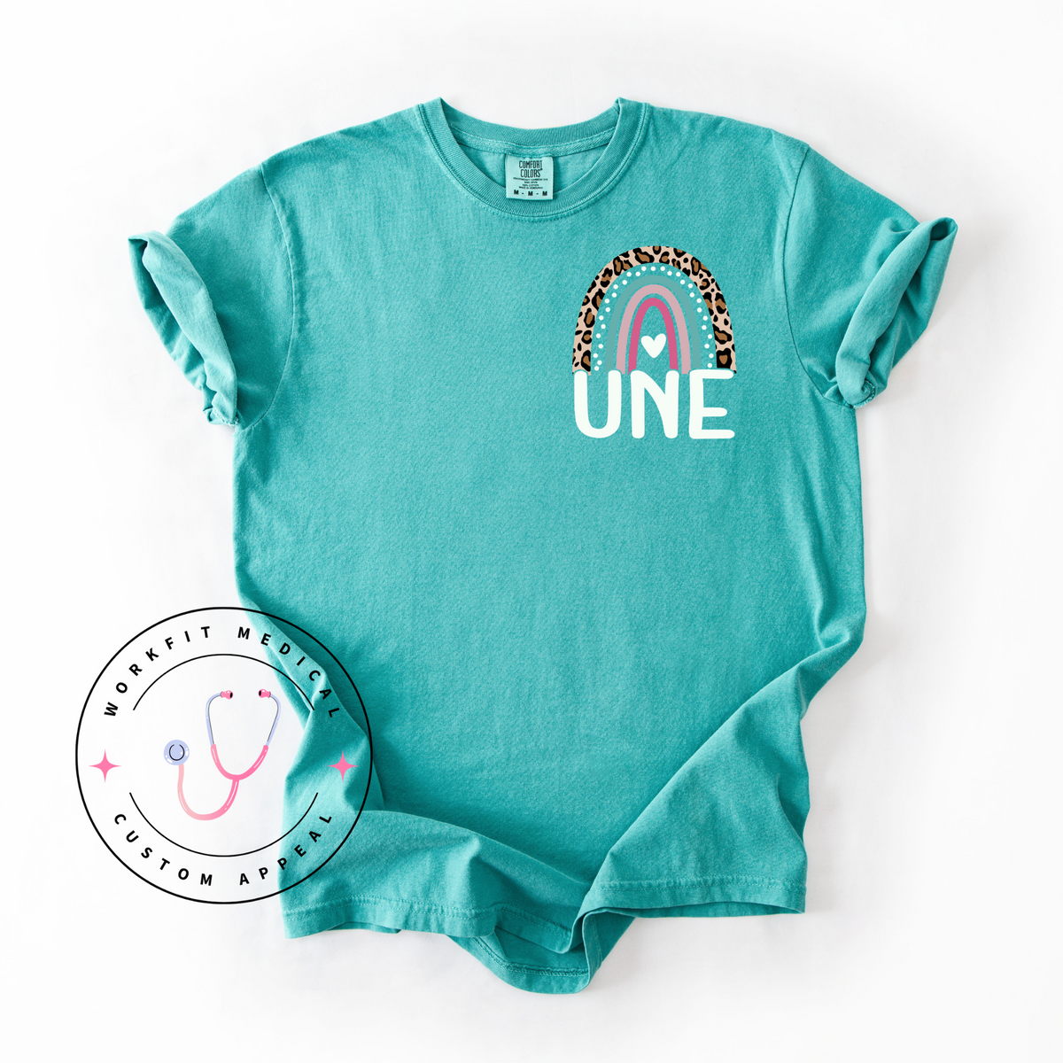 UNE Rainbow pocket T-Shirt