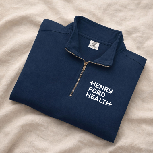 Henry Ford Health Comfort Color 1/4 Zip