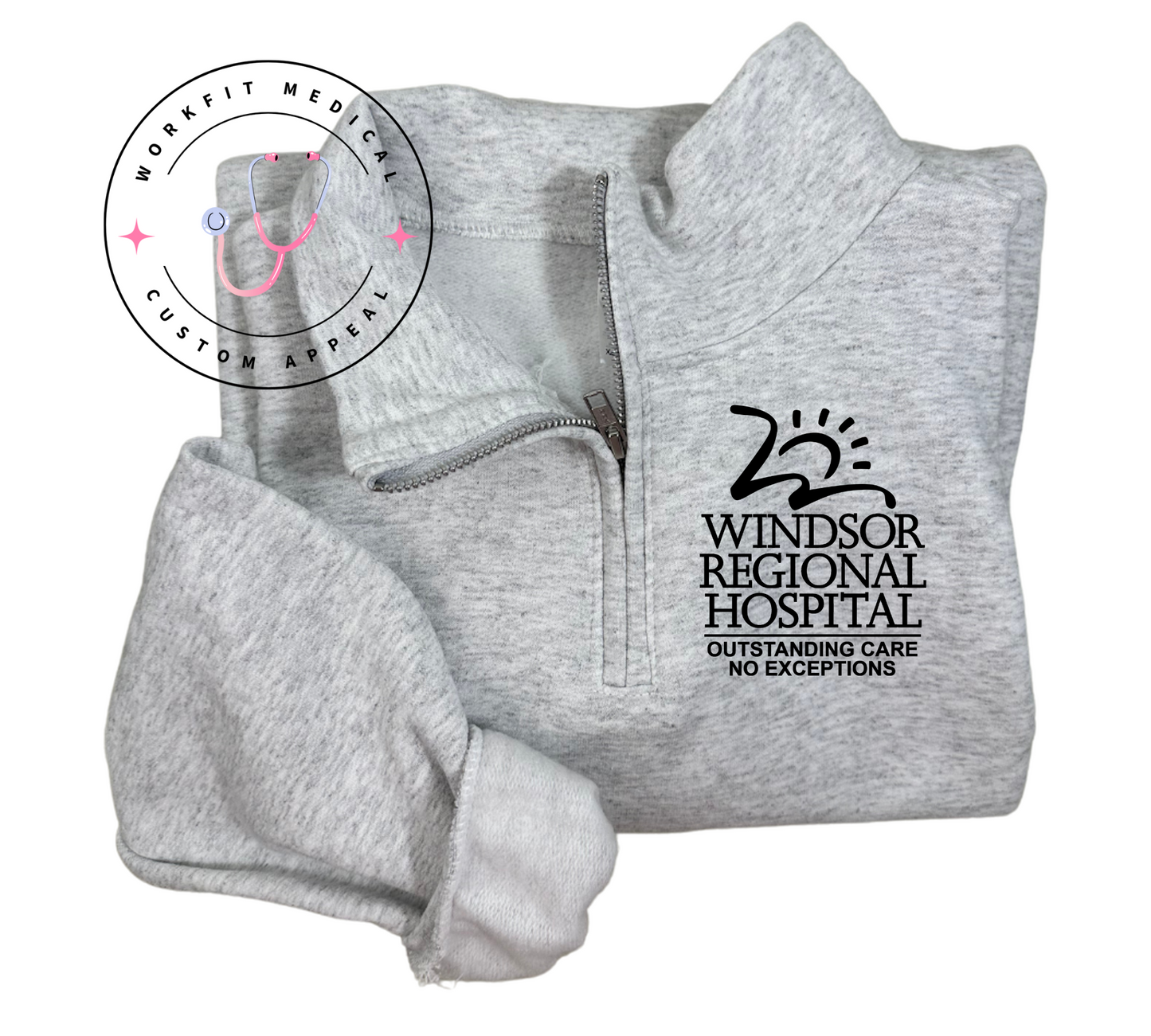 WRH 1/4 ZIP UP Sweater