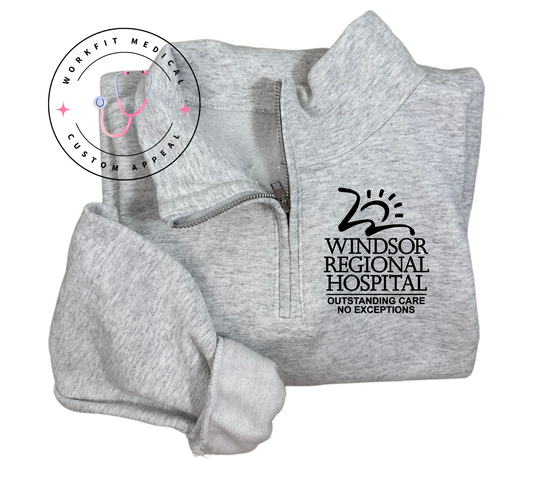 WRH 1/4 ZIP UP Sweater