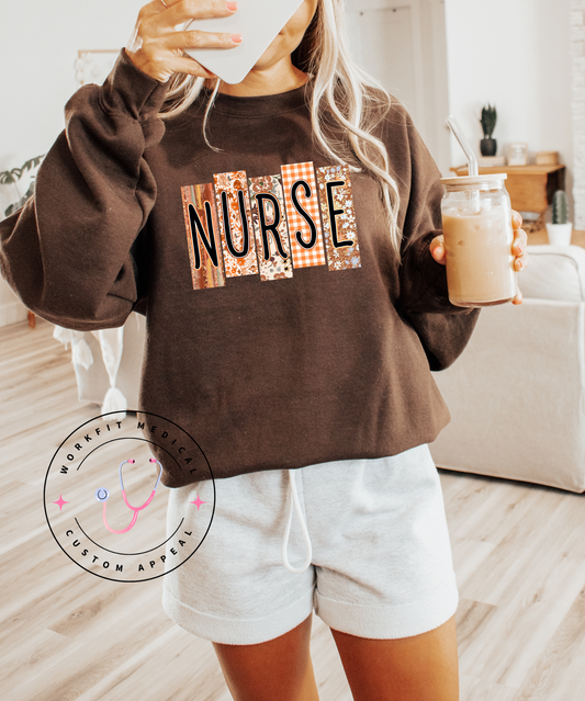 More Fall Nurse Crewneck