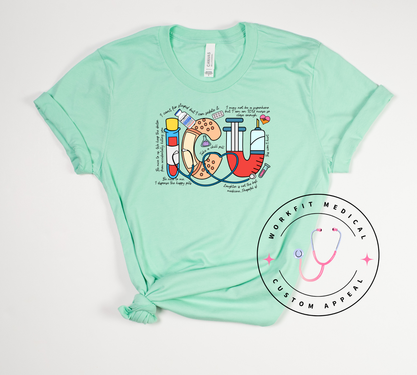 Propofol ICU Crew & Tee