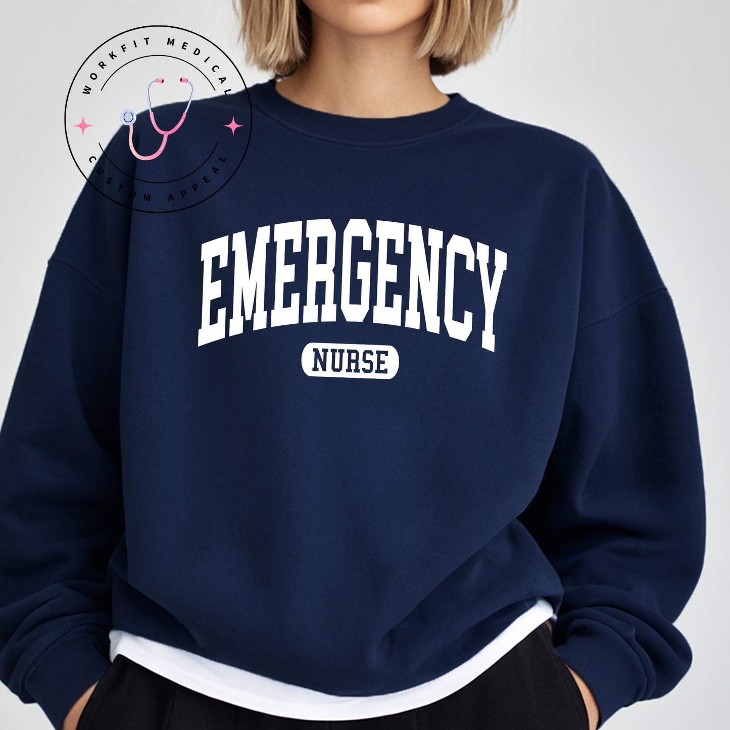 Emergency Nurse Crewneck