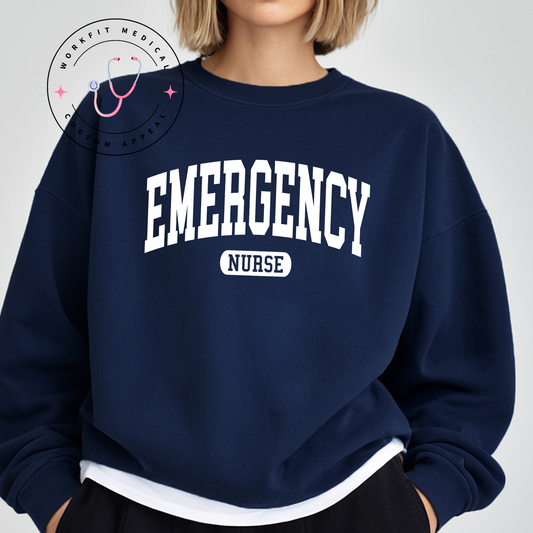Emergency Nurse Crewneck