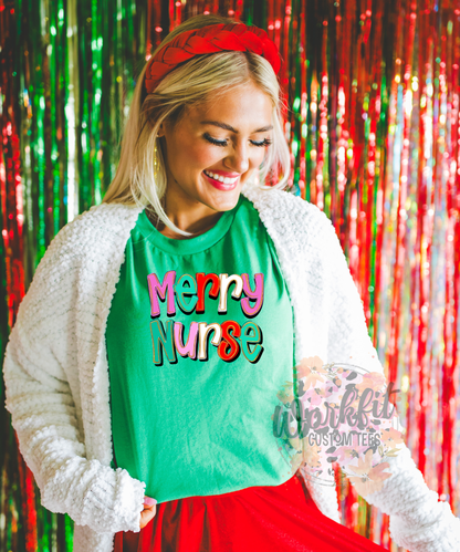 Merry Nurse Tee