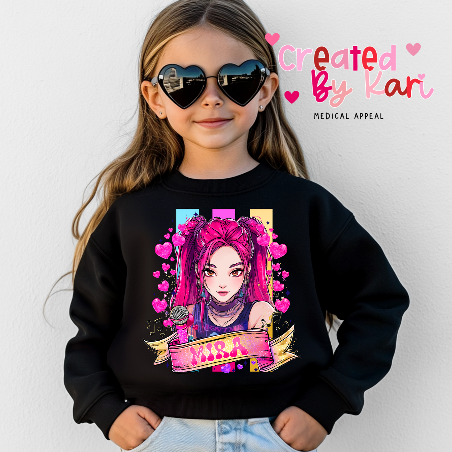 K POP- Girls Crewneck & Hoodie