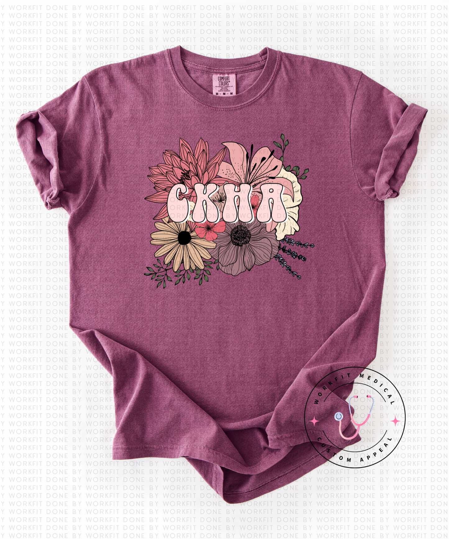 CKHA floral T-Shirt