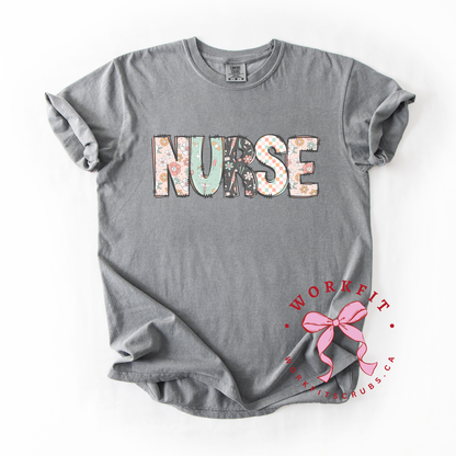Nurse Med Doodle T-Shirt