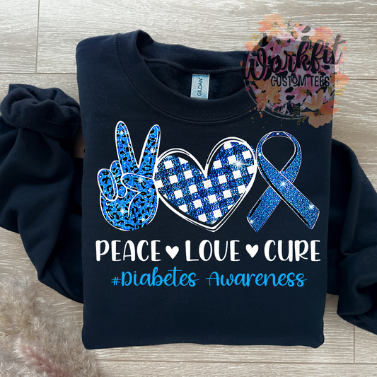 Peace Love Cure Sweater