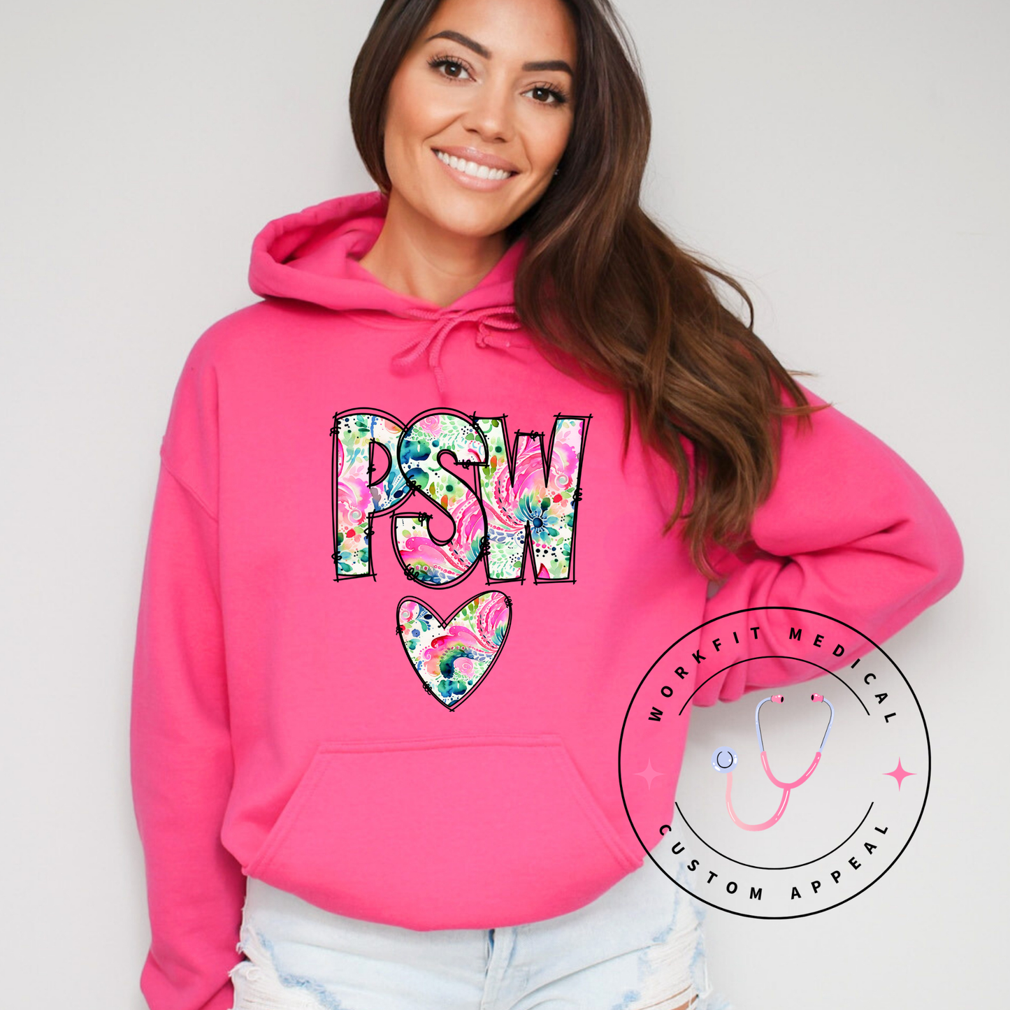 FLoral Font Crewneck & Hoodie