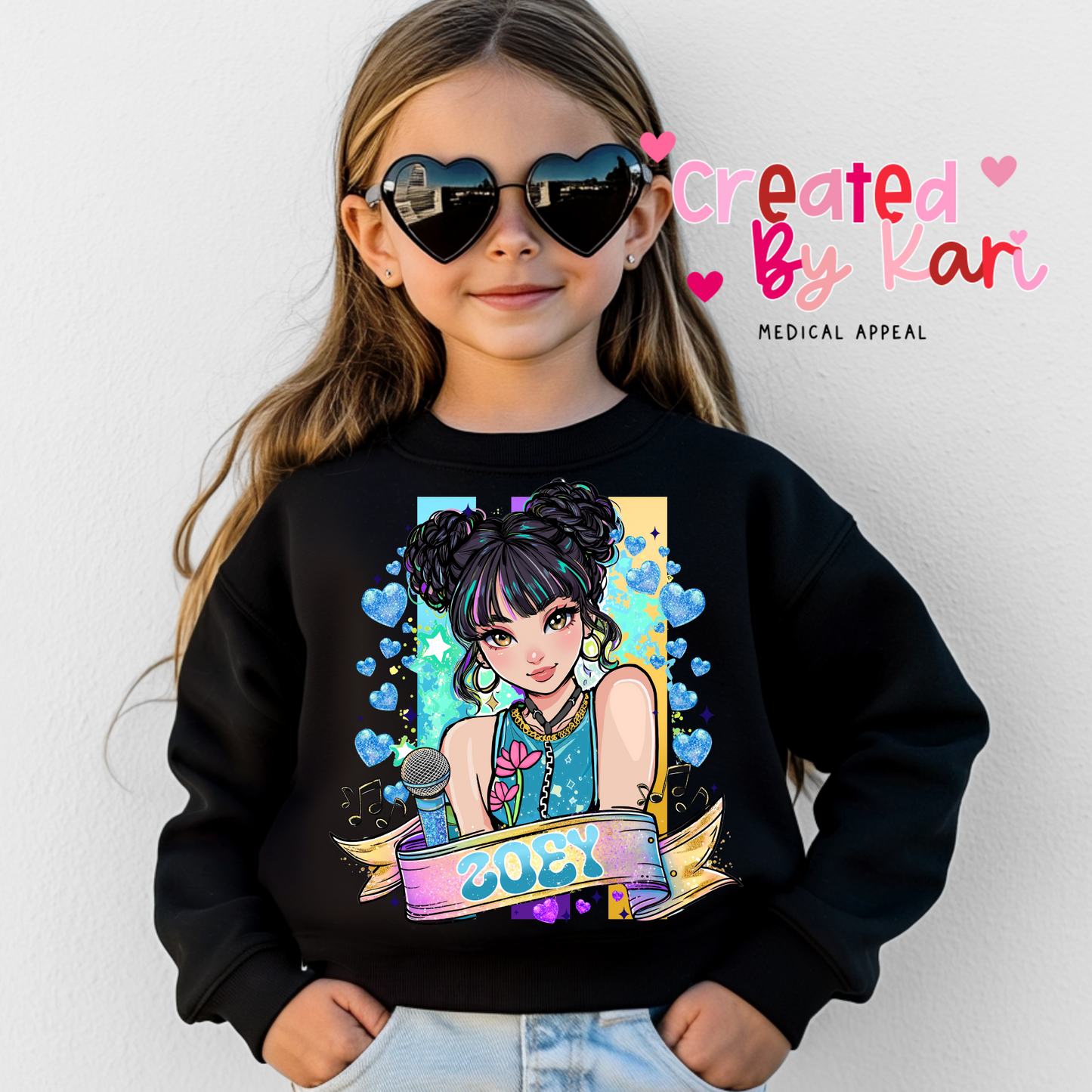 K POP- Girls Crewneck & Hoodie