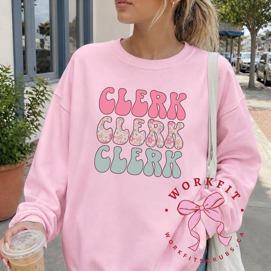 Clerk Clerk Crewneck Sweater