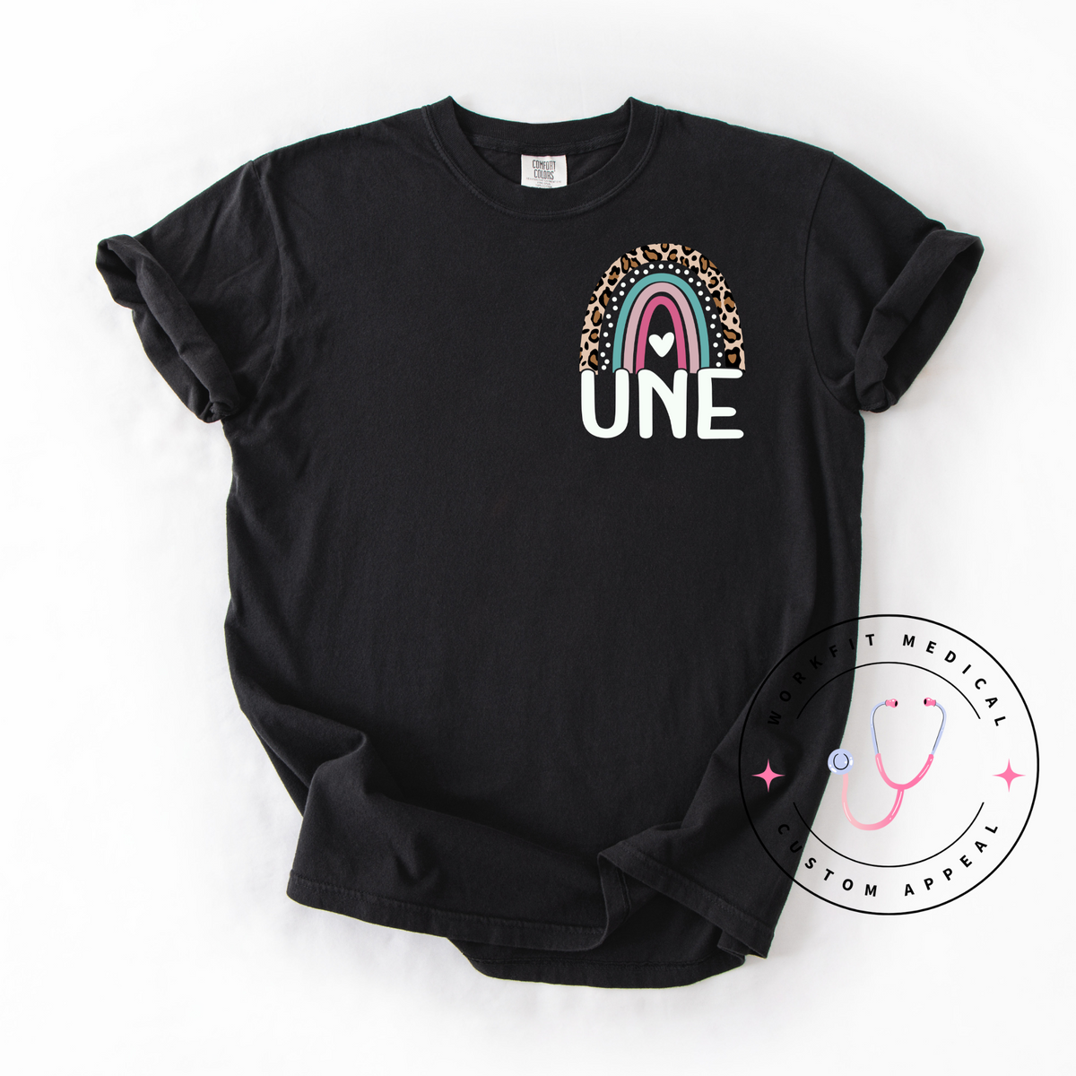 UNE Rainbow pocket T-Shirt