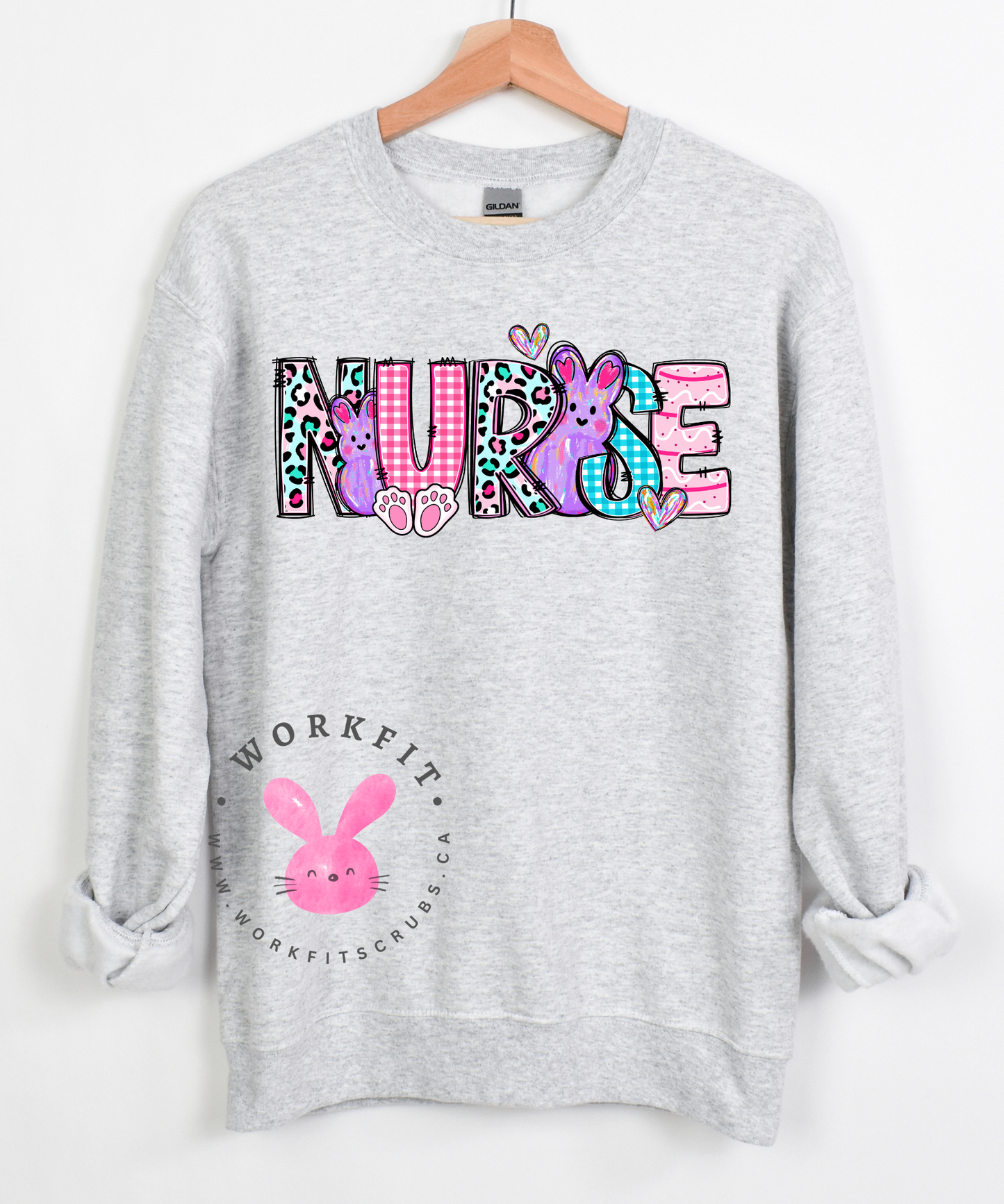 Nurse Bunny Crewneck