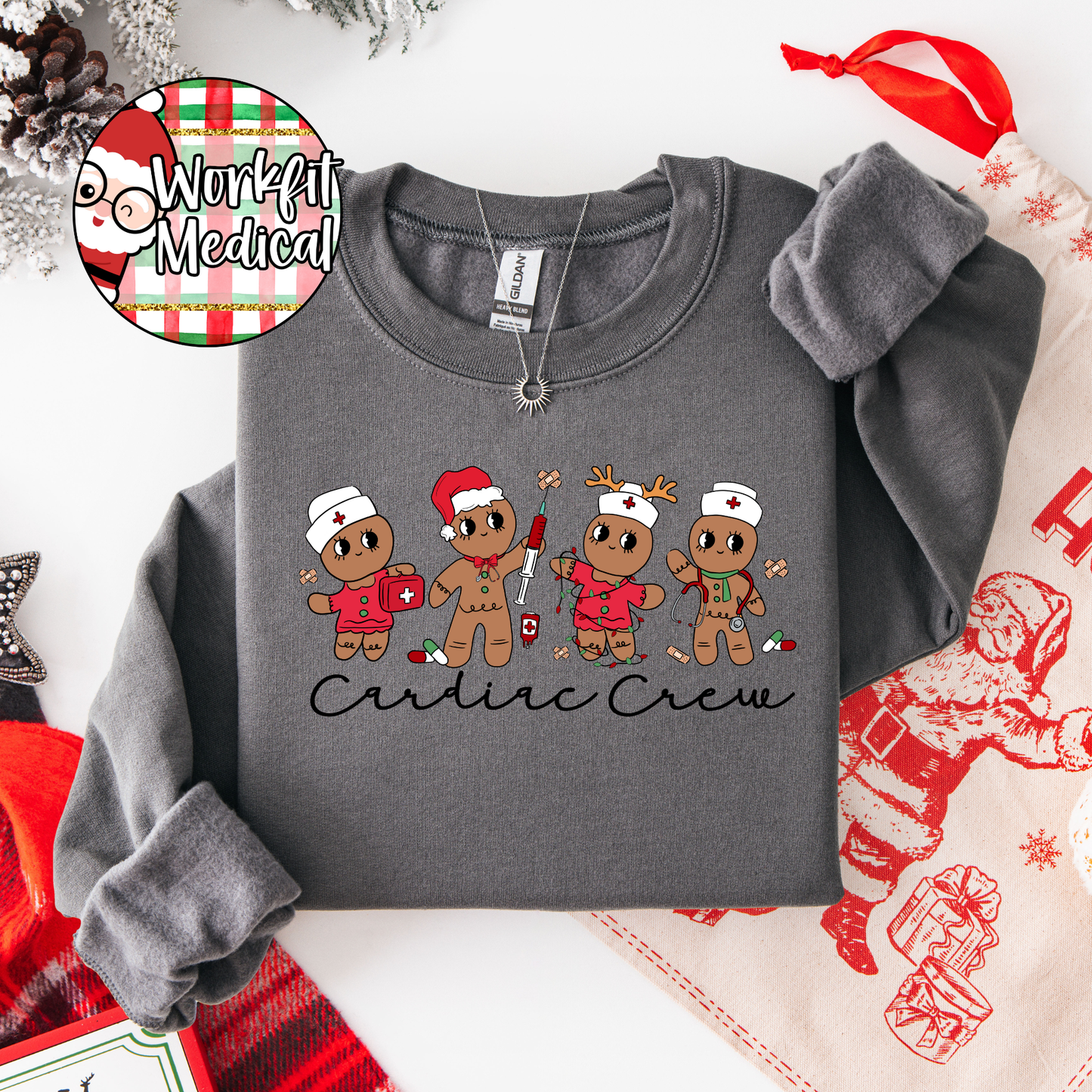 Cardiac Crew Holiday Sweater