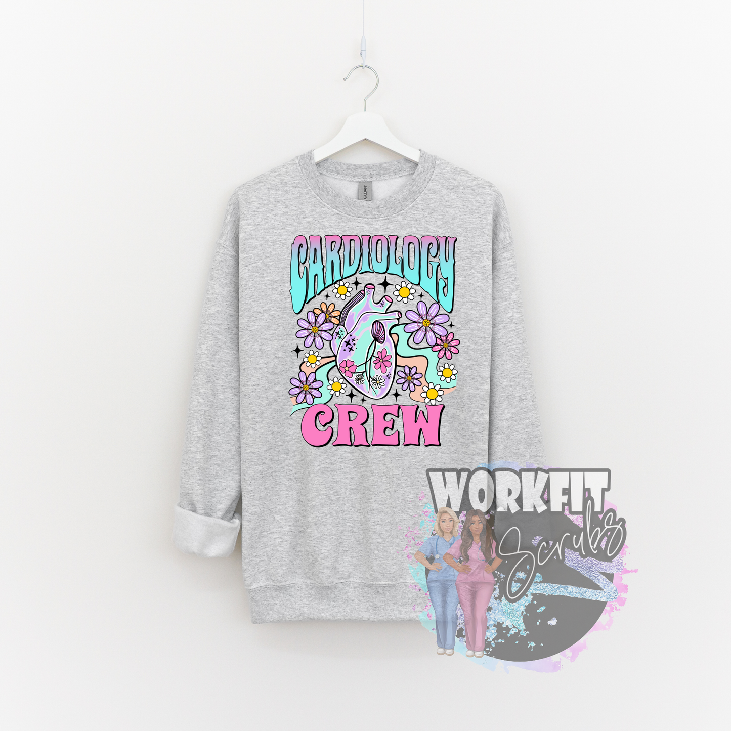 Cardiology Cardiac Crewneck