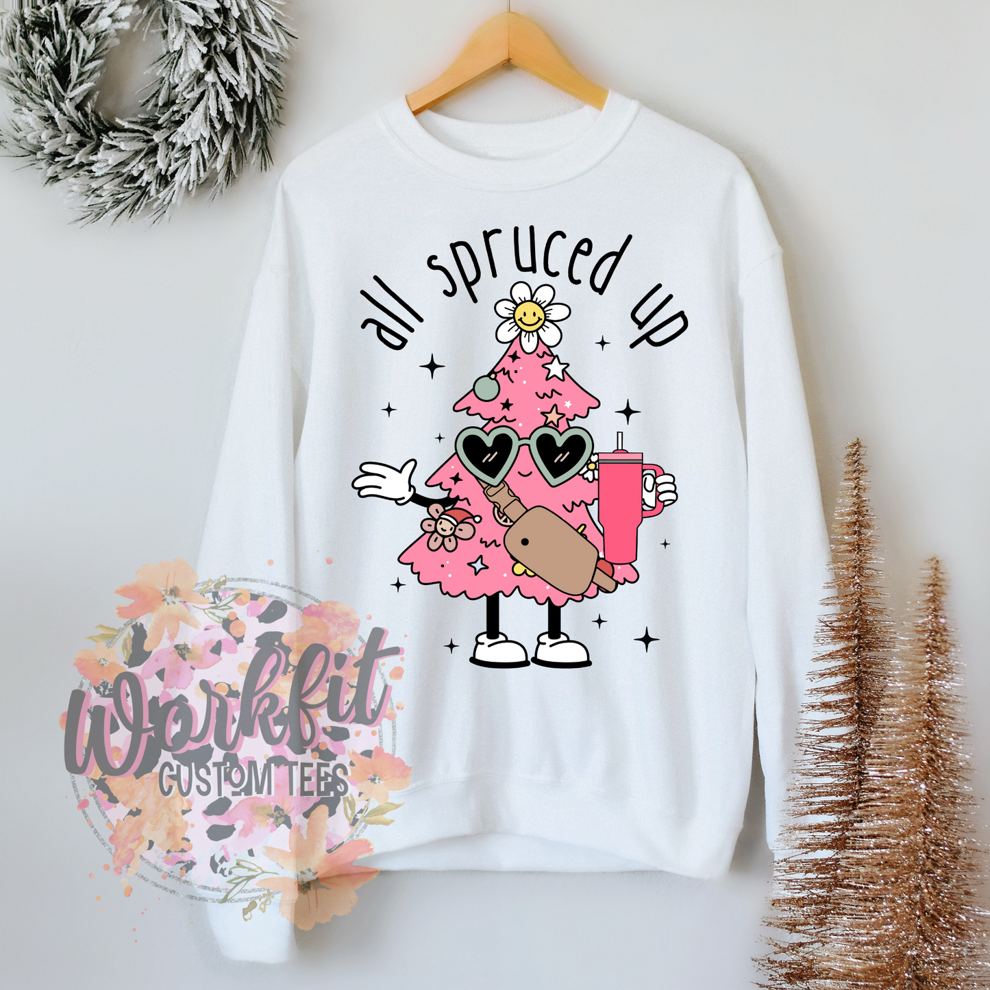 All Spruced Up Crewneck