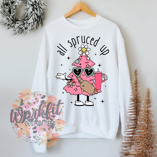 All Spruced Up Crewneck