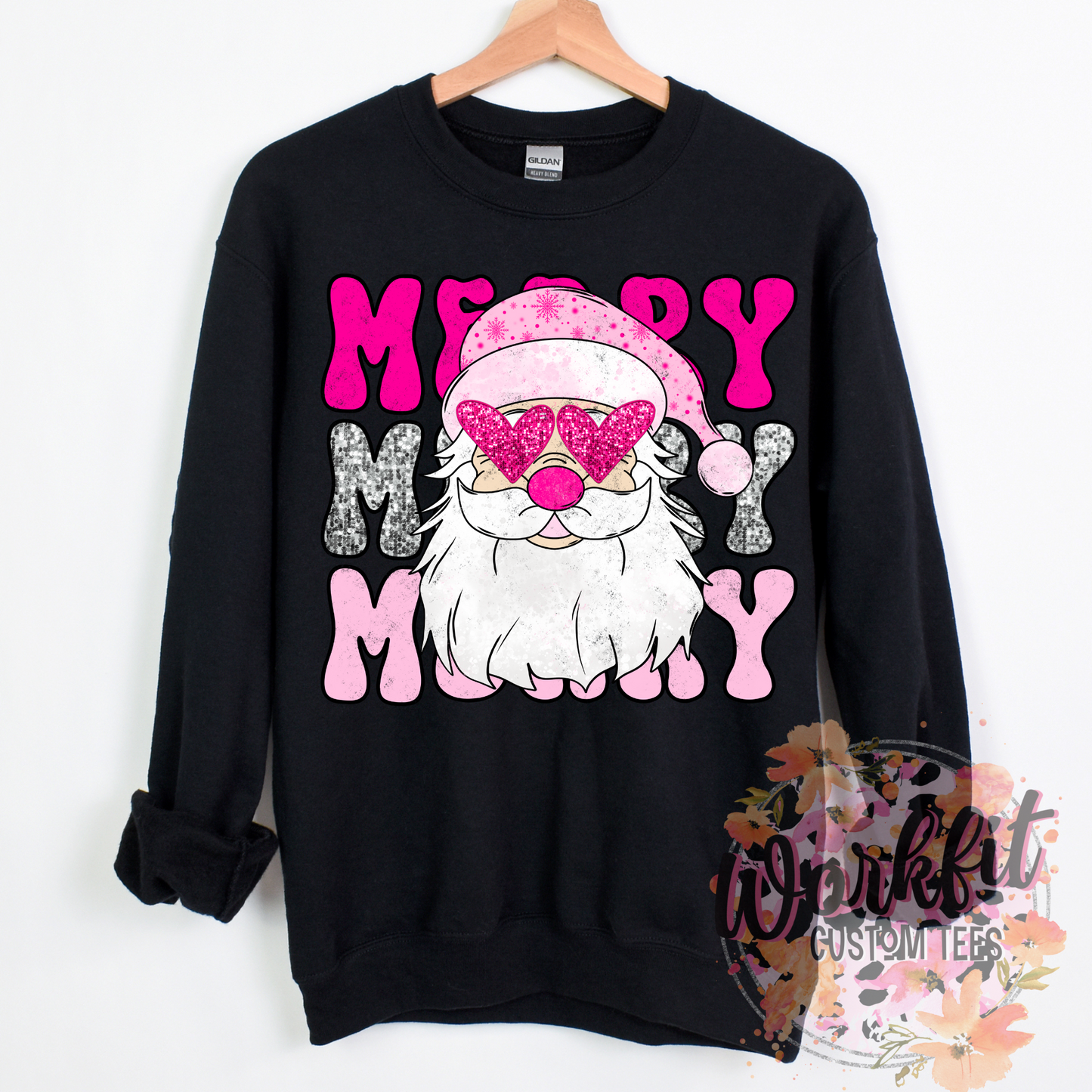 Retro Hollywood Santa Crew