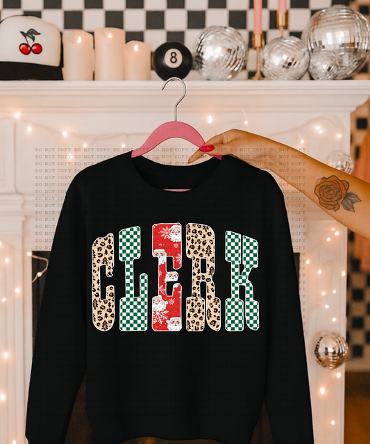 Clerk Holiday Crewneck