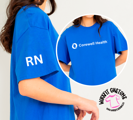 Corewell Health Royal RN T-Shirt