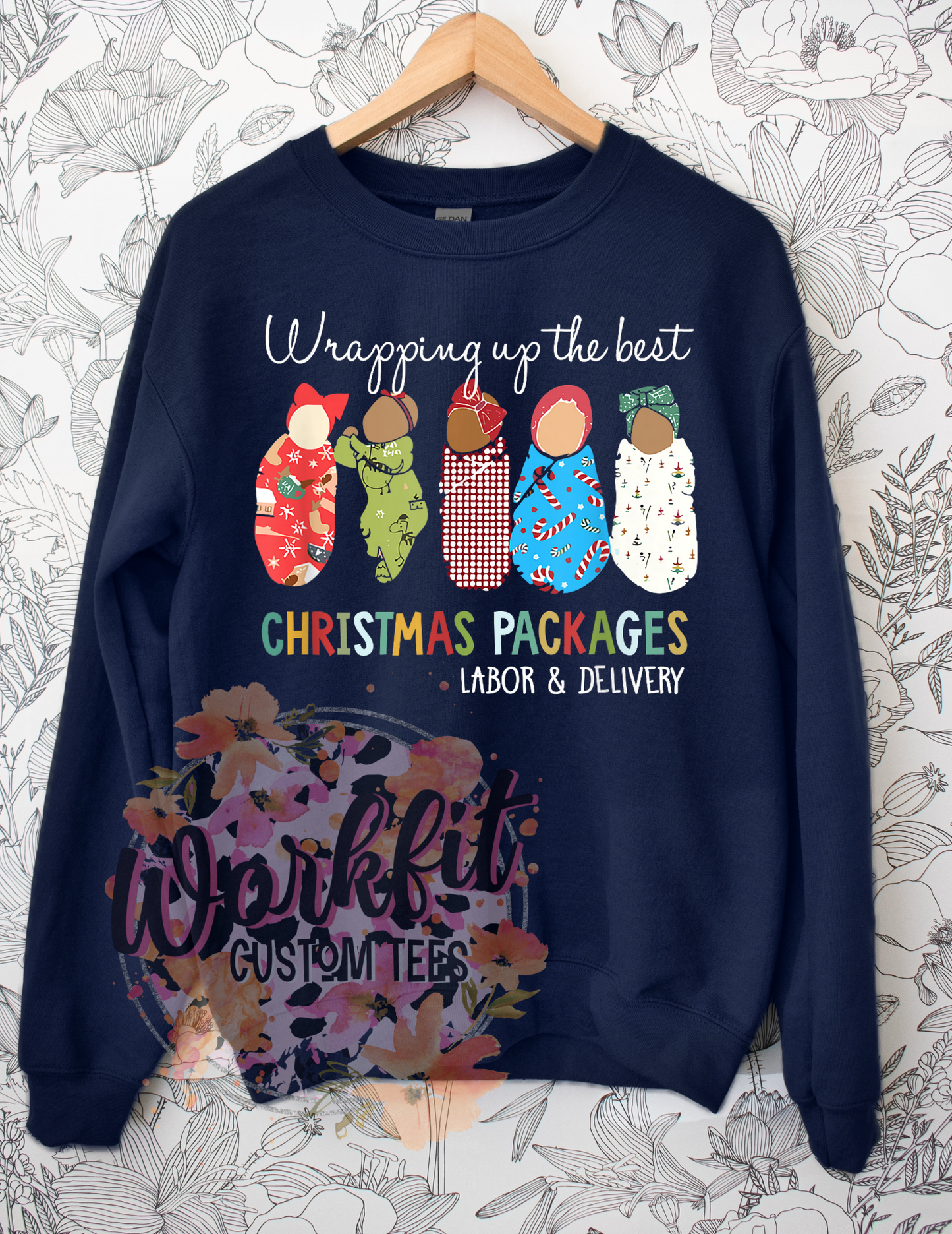 Labor & Delivery Christmas Crewneck