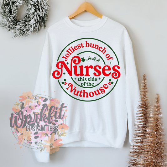 Jolliest bunch of nurses