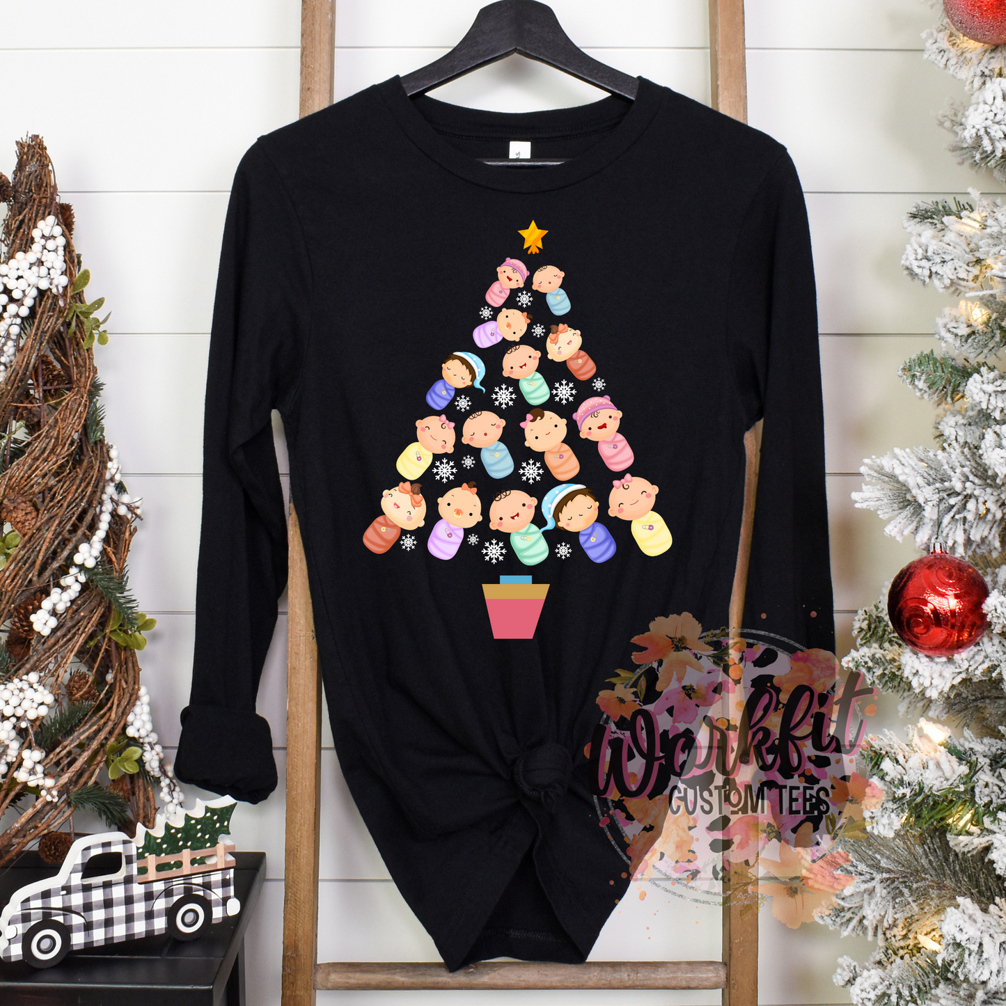 Peds Christmas Tree Long Sleeve