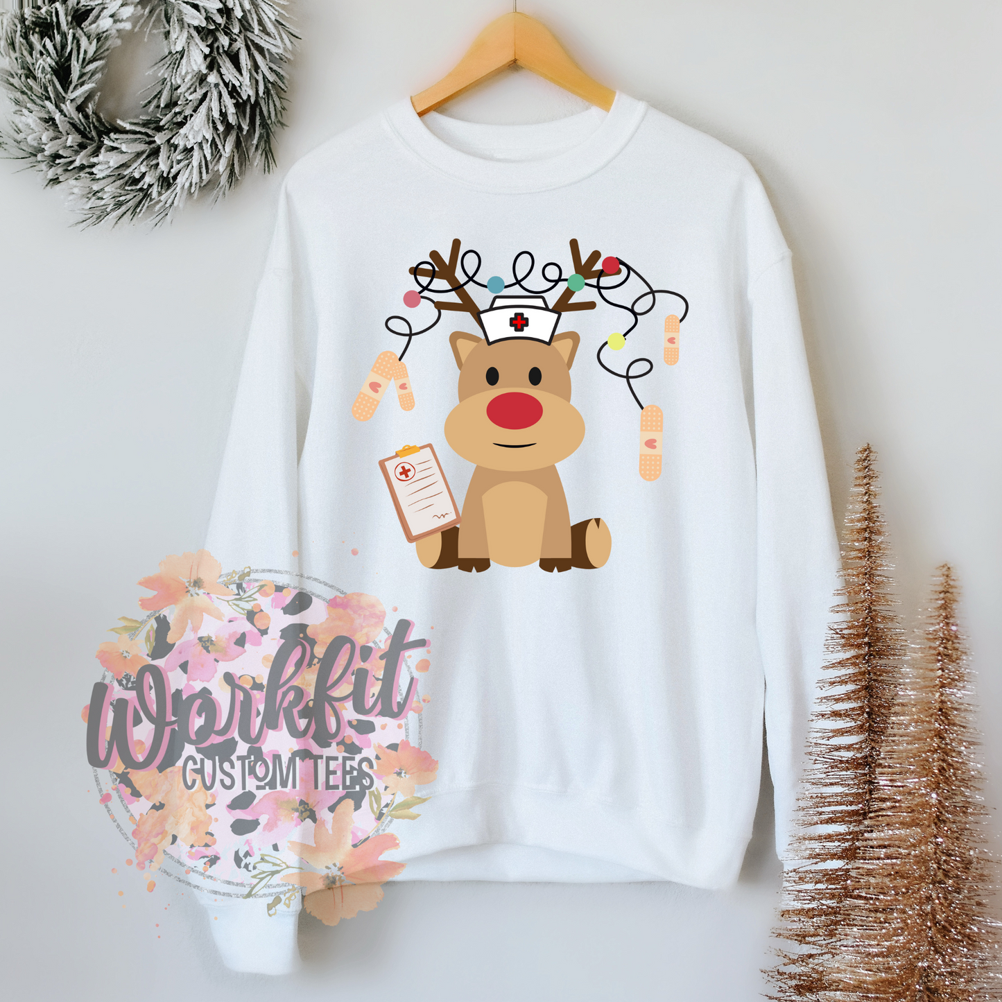 Christmas Reindeer Crewneck
