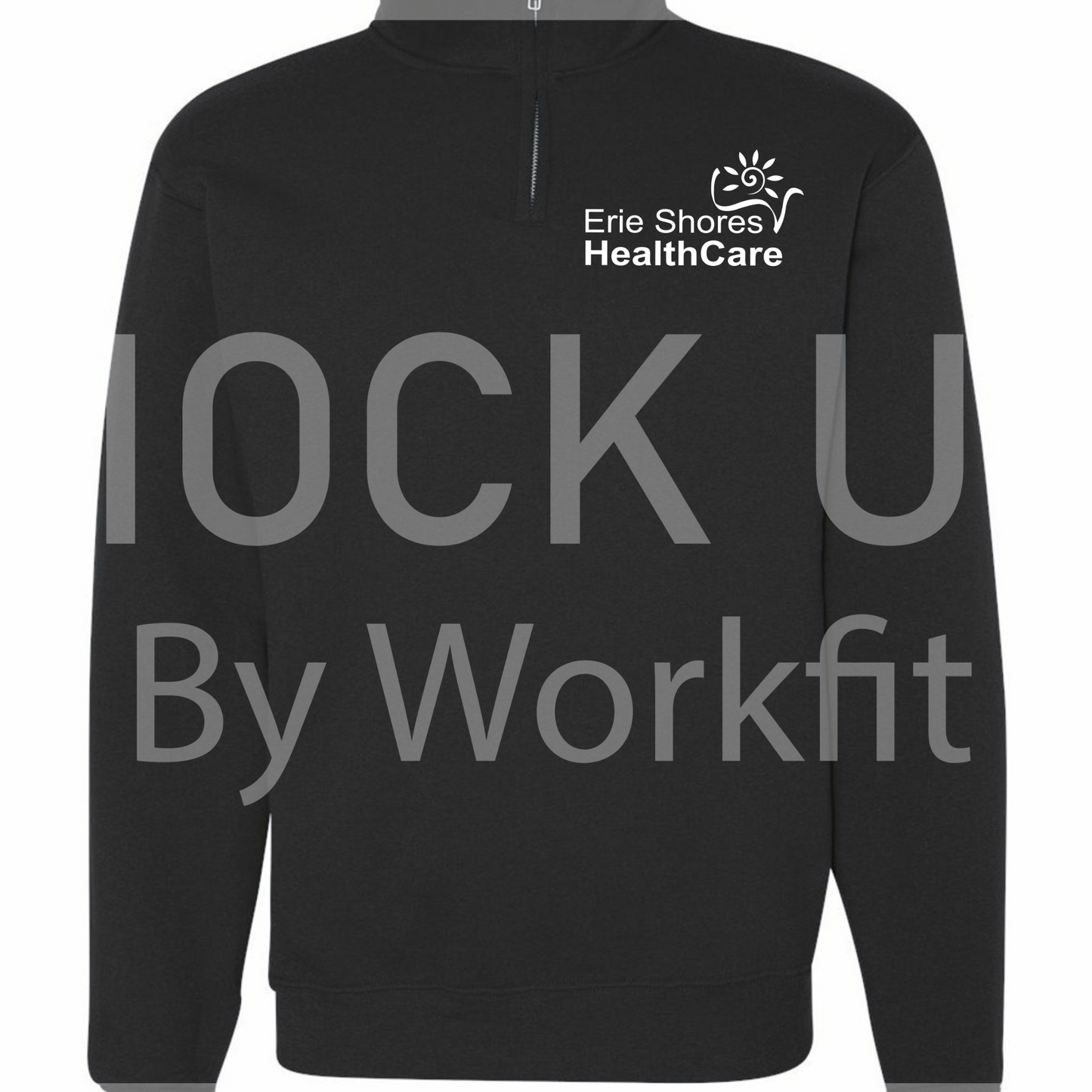 1/4 Zip Crewneck Sweaters- Erie Shores