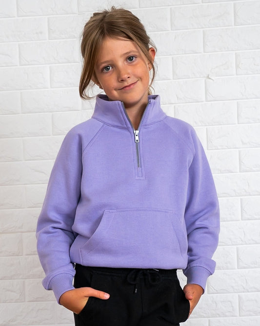 Youth Boxy Half Zip Fleece
