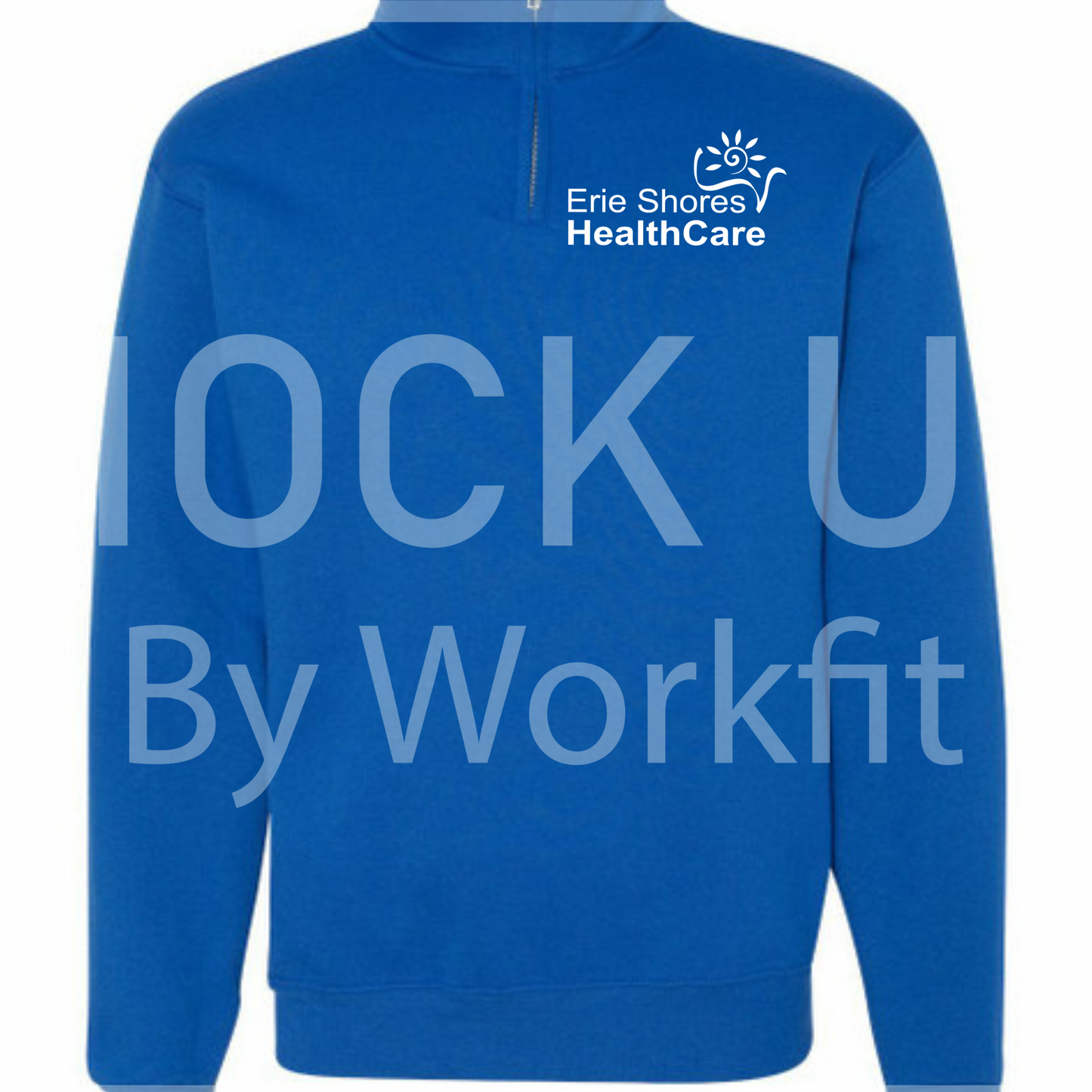 1/4 Zip Crewneck Sweaters- Erie Shores