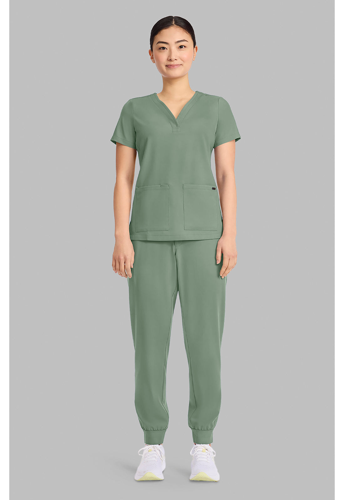 Women's 3-Pocket Y-Neck Top