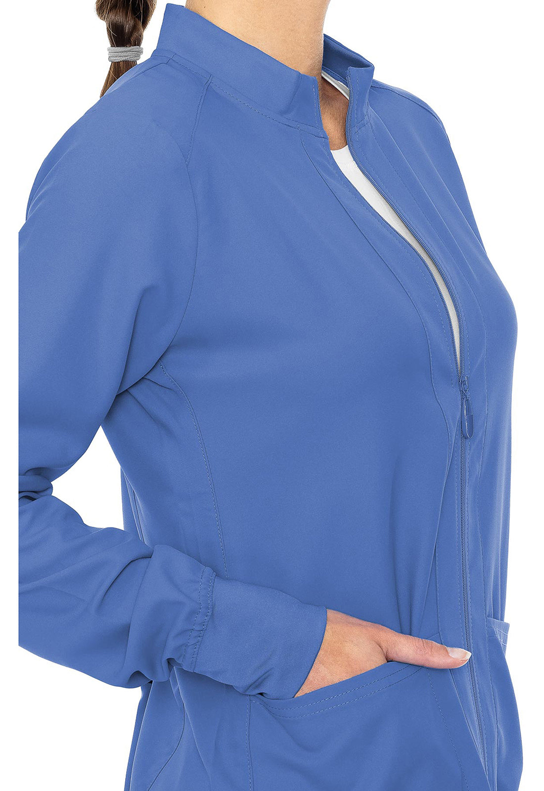 Zip Front Warm-Up With Shoulder Yokes MC2660