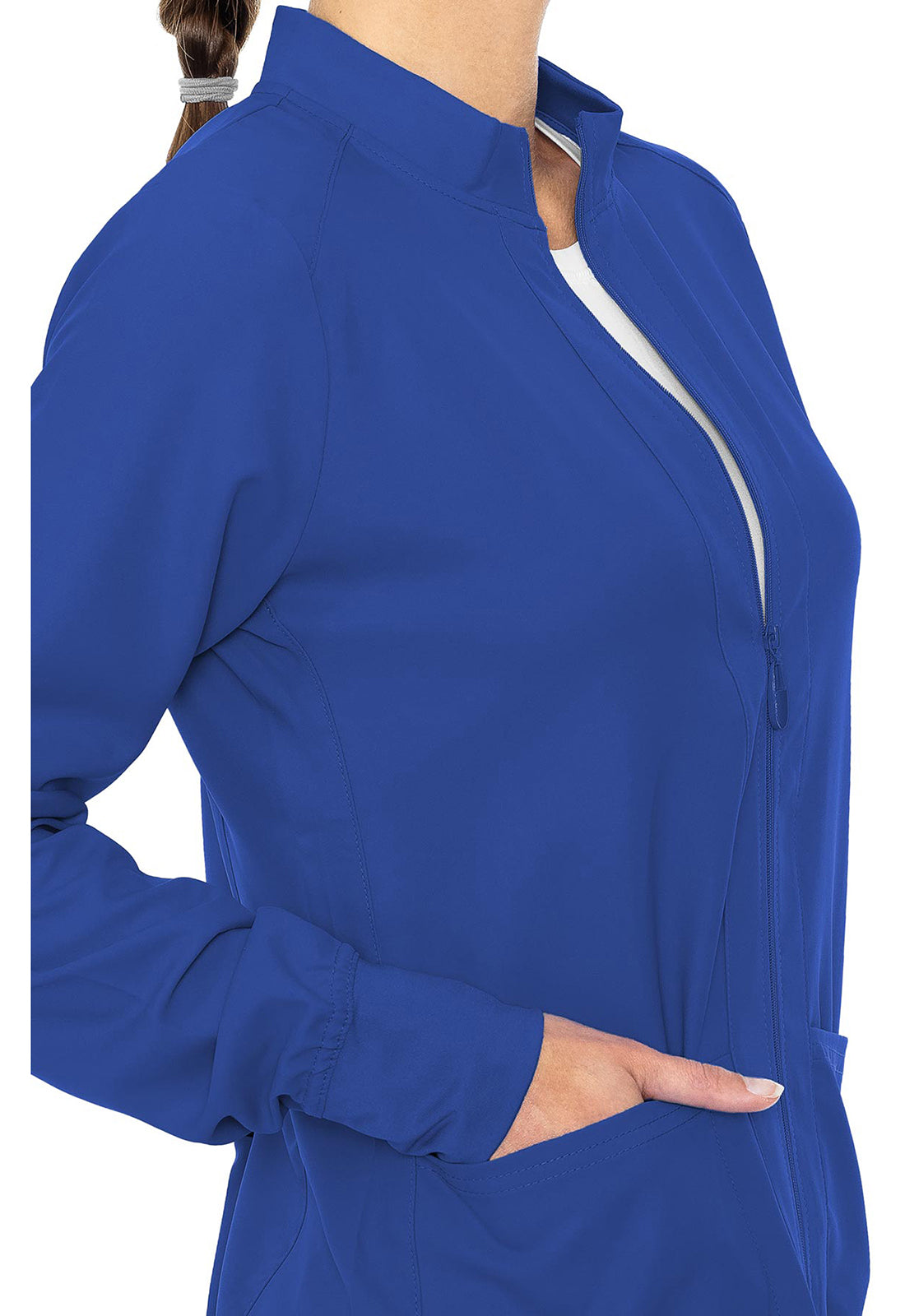 Zip Front Warm-Up With Shoulder Yokes MC2660
